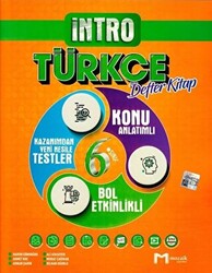 Mozaik Yayınları 6. Sınıf Türkçe İntro Defter Kitap - 1