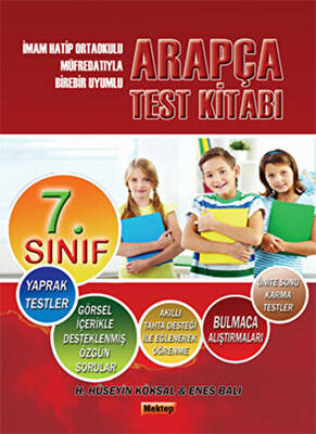 Mektep Yayınları 7. Sınıf Arapça Test Kitabı - 1