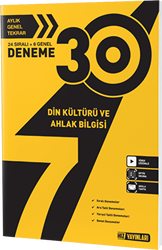 Hız Yayınları 7. Sınıf Din Kültürü 30`lu Deneme - 1