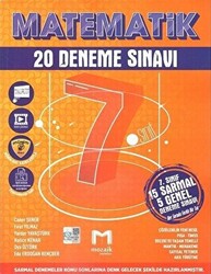 Mozaik Yayınları 7. Sınıf Matematik 20`li Deneme - 1
