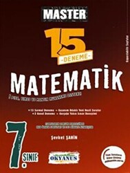 Okyanus Yayınları 7. Sınıf Matematik Master 15 Matematik Deneme - 1