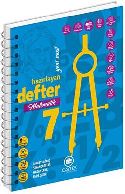 Çanta Yayınları 7. Sınıf Matematik Okula Yardımcı Hazırlayan Defter - 1