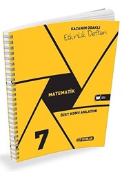 Hız Yayınları 7. Sınıf Matematik Özet Konu Anlatımlı Etkinlik Kitabı - 1