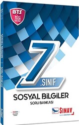 Sınav Yayınları 7. Sınıf Sosyal Bilgiler Soru Bankası Bts - 1