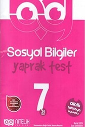 Nitelik Yayınları - Bayilik 7. Sınıf Sosyal Bilgiler Yaprak Test - Nitelik Yayınları - Bayilik