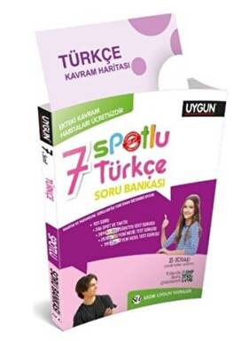 Sadık Uygun Yayınları 7. Sınıf Spotlu Türkçe Soru Bankası - 1