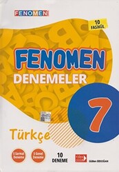 Fenomen Kitap 7. Sınıf Türkçe 10 Deneme Fenomen Okul Yayınları - 1