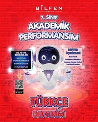 Bilfen Yayıncılık 7. Sınıf Türkçe Akademik Performansım Defterim - 1