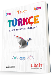 Limit Yayınları 7. Sınıf Türkçe Konu Anlatım Föyleri - 1