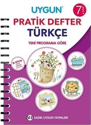 Sadık Uygun Yayınları 7. Sınıf Türkçe Pratik Defter - 1