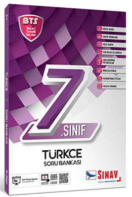 Sınav Yayınları 7. Sınıf Türkçe Soru Bankası - 1
