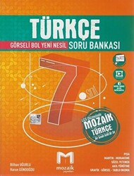 Mozaik Yayınları 7. Sınıf Türkçe Soru Bankası - 1
