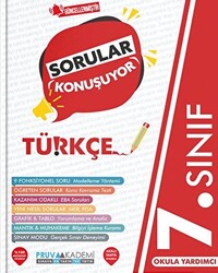Pruva Akademi 7. Sınıf Türkçe Sorular Konuşuyor Soru Bankası - 1