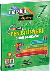 Maraton Yayıncılık 7. Sınıf Etkinlikli Fen Bilimleri Soru Bankası - 1