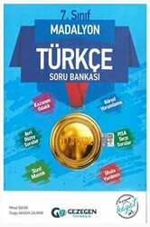 Gezegen Yayıncılık 7. Sınıf Madalyon Türkçe Soru Bankası - 1