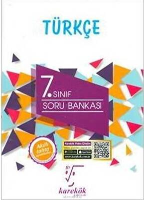 Karekök Yayıncılık 7. Sınıf Türkçe Soru Bankası Yeni Müfredat - 1