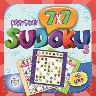 7x7 Çıkartmalı Sudoku 3 - 1