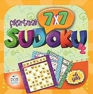7x7 Çıkartmalı Sudoku - 4 Çıkartmalı - 1