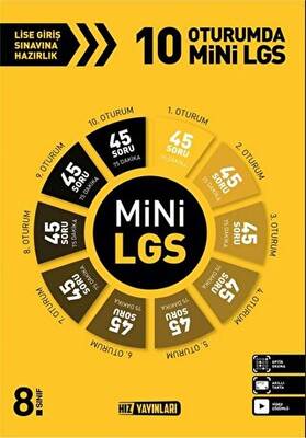 Hız Yayınları 8. Sınıf 10 Oturumda Mini LGS - 1
