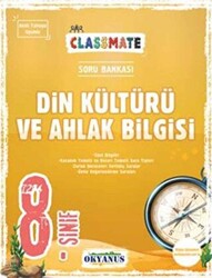Okyanus Yayınları 8. Sınıf Classmate Din Kültürü Ve Ahlak Bilgisi Soru Bankası - 1