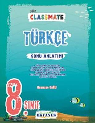 Okyanus Yayınları 8. Sınıf Classmate Türkçe Konu Anlatımı - 1