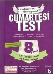 Basamak Yayınları 8. Sınıf Cumartesi Test T.C İnkılap Tarihi ve Atatürkçülük - 1