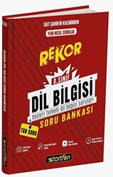 Startfen Yayınları 8. Sınıf Dil Bilgisi Rekor Soru Bankası - 1