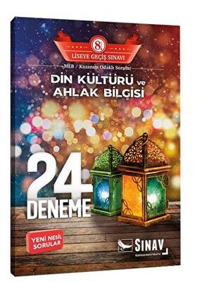 Sınav Yayınları 8. Sınıf Din Kültürü ve Ahlak Bilgisi 24 Deneme - 1