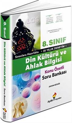 Aydın Yayınları 8. Sınıf Din Kültürü ve Ahlak Bilgisi Konu Özetli Soru Bankası - 1