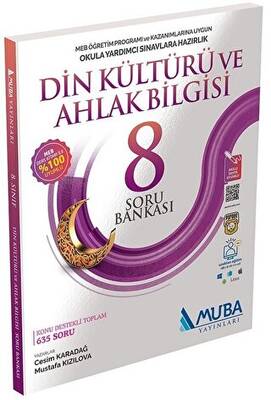 Muba Yayınları 8. Sınıf Din Kültürü ve Ahlak Bilgisi Soru Bankası - 1