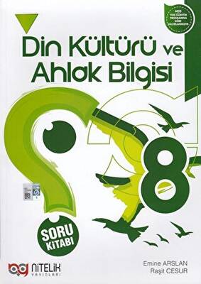 Nitelik Yayınları - Bayilik 8. Sınıf Din Kültürü ve Ahlak Bilgisi Soru Kitabı - 1