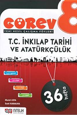 Nitelik Yayınları - Bayilik 8. Sınıf Görev T.C. İnkılap Tarihi ve Atatürkçülük Soru Bankası - 1