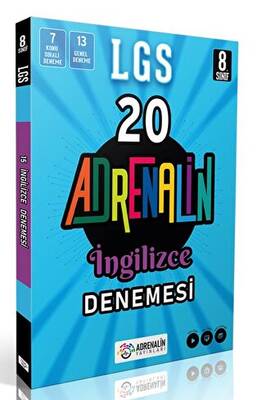 Adrenalin Yayınları 8. Sınıf İngilizce 20`li Branş Denemesi̇ - 1