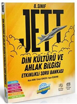 Ünlüler Karması 8. Sınıf Jett Din Kültürü ve Ahlak Bilgisi Etkinlikli Soru Bankası - 1