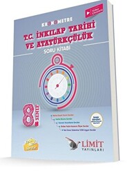 Limit Yayınları 8. Sınıf Kronometre T.C. İnkılap Tarihi ve Atatürkçülük Soru Kitabı - 1