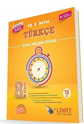 Limit Yayınları 8. Sınıf Kronometre Türkçe Konu Anlatım Föyü - 1
