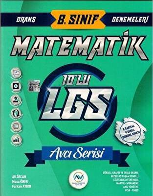 AV Yayınları 8. Sınıf LGS Matematik 10 lu Deneme - 1