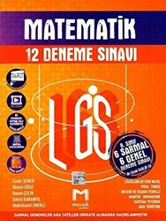 Mozaik Yayınları 8. sınıf LGS Matematik 12`li Deneme Sınavı - 1