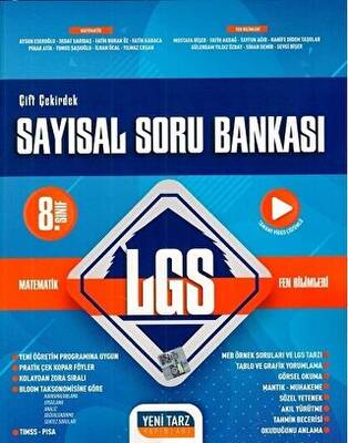Yeni Tarz Yayınları 8. Sınıf LGS Sayısal Soru Bankası - 1