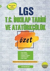 Pano Yayınevi 8. Sınıf LGS T.C. İnkılap Tarihi ve Atatürkçülük Özet Pano Yayınları - 1