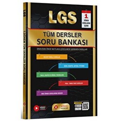 Sonuç Yayınları 8. Sınıf LGS Tüm Dersler Soru Bankası 1.Dönem - 1