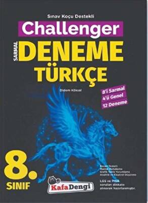 Kafa Dengi Yayınları 8. Sınıf LGS Türkçe Challenger Deneme - 1