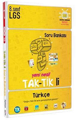 Tonguç Akademi 8. Sınıf LGS Türkçe Taktikli Soru Bankası - 1