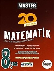 Okyanus Yayınları 8. Sınıf Master 20 Matematik Denemesi - 1