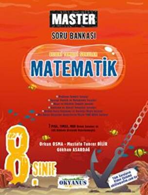 Okyanus Yayınları 8. Sınıf Master Matematik Soru Bankası - 1