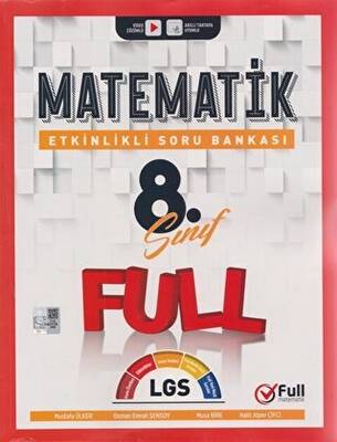 Full Matematik Yayınları 8. Sınıf Matematik Etkinlikli Soru Bankası - 1