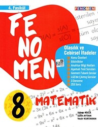 Fenomen Kitap Fenomen 8 Matematik 4. Fasikül Olasılık ve Cebirsel İfadeler - 1