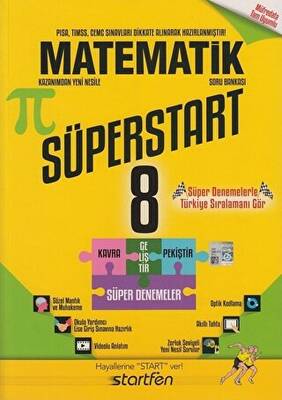 Startfen Yayınları 8. Sınıf Matematik Süperstart Soru Bankası - 1