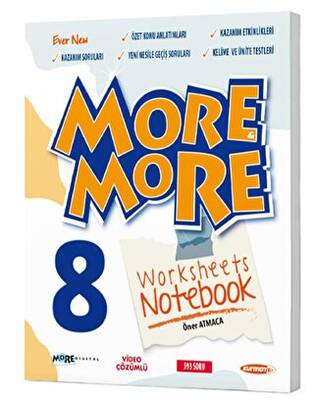 Kurmay Yayınları 8. Sınıf More and More Worksheets Notebook - 1