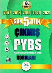AV Yayınları 8. Sınıf PYBS Son 5 Yıl Çıkmış Sorular - 1